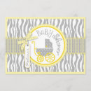 Recherche de zebra print baby shower invitations Pour elle