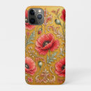 Recherche de coquelicot iphone coques Élégant