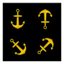 Recherche de bateau et ancre posters Voile