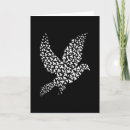 Recherche de pureté vœux cartes Colombe