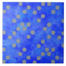 Recherche de motif de pois carreaux Bleu
