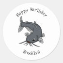 Recherche de poisson chat autocollants Dessin