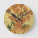 Recherche de vannerie horloges Sunflowers