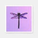 Recherche de libellule serviettes Violet