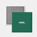 Recherche de monogramme magnets Minimaliste