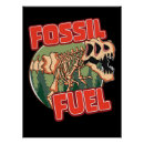 Recherche de fossile posters T rex