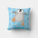 Recherche de pingouins mignons coussins Illustration