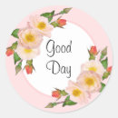 Recherche de salut bonjour autocollants Rose