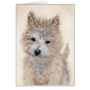 Recherche de cairn terrier cartes postales Peinture