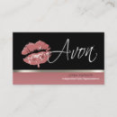 Recherche de avon cartes visite Cosmétiques