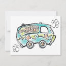 Recherche de scoobydoo cartes invitations Vintage