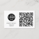 Recherche de code barres qr cartes visite Moderne