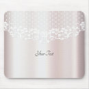 Recherche de dentelle blanche tapis souris Dentelles