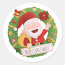 Recherche de santa claus autocollants Noël du père