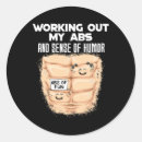 Recherche de abs autocollants Entraînement