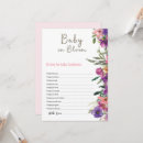 Recherche de souhaits pour le bébé invitations Typographie