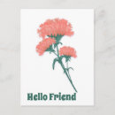Recherche de oeillets cartes cartes postales Carnation