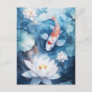 Recherche de fleur de lotus rouge cartes postales Pour tous