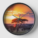 Recherche de safari horloges Savane