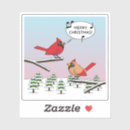 Recherche de oiseaux chanteurs autocollants Cardinal