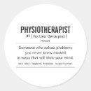 Recherche de physiothérapeute autocollants Kiné