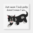 Recherche de tache noire magnets Chat