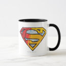 Recherche de logo rouge tasses Logo de superman