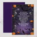 Recherche de anniversaire adulte halloween invitations Effrayant