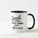 Recherche de zone de confort tasses Noir