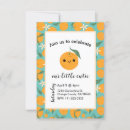 Recherche de mandarine invitations Clémentine