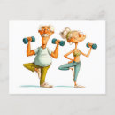Recherche de dessin de yoga cartes postales Humour