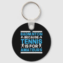 Recherche de humour de tennis porteclés Joueur de badminton