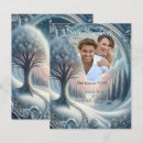 Recherche de cristaux de glace invitations Blanc