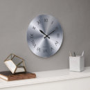 Recherche de gris argenté horloges Simple