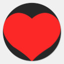 Recherche de logo rouge autocollants Noir