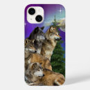 Recherche de lune de loup iphone coques Nature