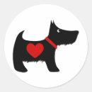 Recherche de chien scottie autocollants Amour