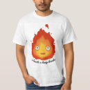 Recherche de studio ghibli tshirts Calcifer