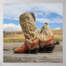 Recherche de bottes de cowboy posters Ouest