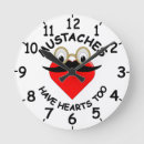 Recherche de moustache horloges Barbe