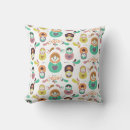 Recherche de poupée russe coussins Poupées de nidification