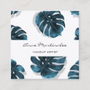 Recherche de feuille monstera cartes visite Tropicale