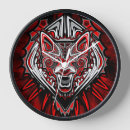 Recherche de nous loup horloges Totem