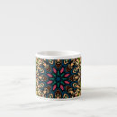 Recherche de mandala floral tasses Abstrait
