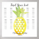 Recherche de ananas tropical posters Abstrait
