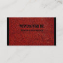 Recherche de simili cuir cartes visite Occidental