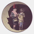 Recherche de homme dans la lune autocollants Enfants