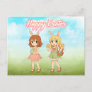 Recherche de pâques lapin cartes postales Printemps