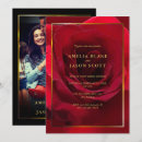 Recherche de cadre photo mariage invitations Noir