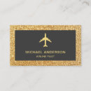 Recherche de pilote de ligne aérienne cartes visite Hôtesse de l'air